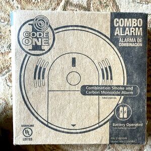Code One Combo Smoke Alarm and Carbon Monoxide Alarm